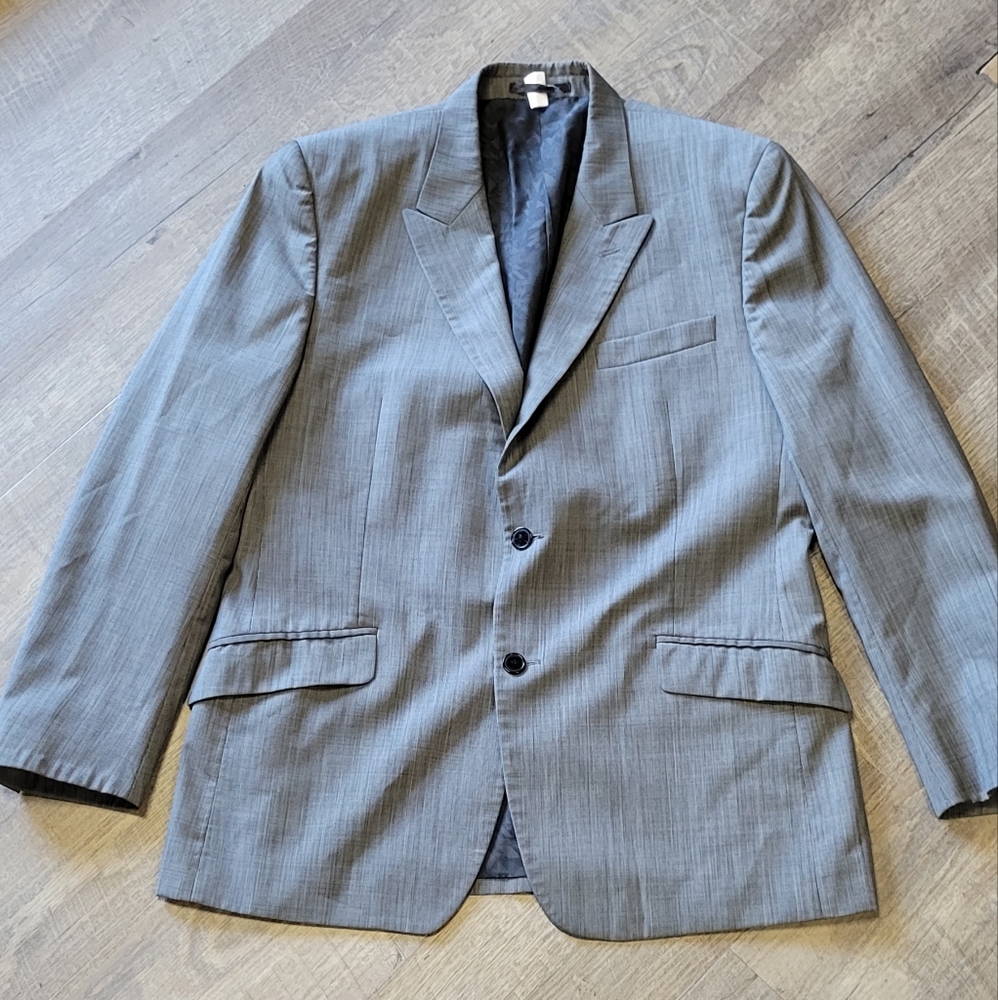 Versace Collection Mens Suit Set White & Lt Gray … - image 7